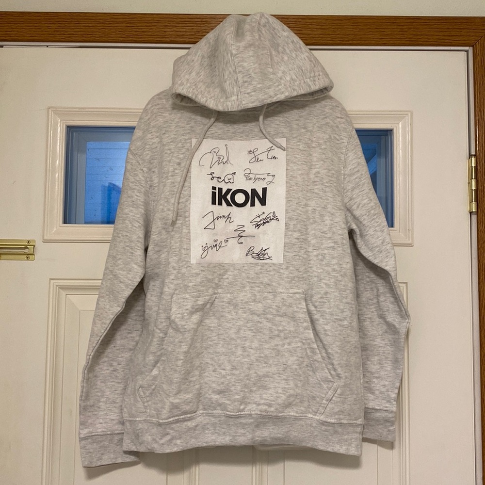 iKON autograph sweatshirt hoodie